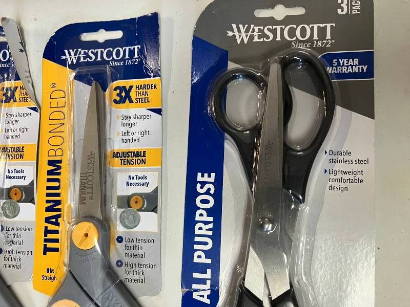 Westcott - Westcott Titanium Bonded Scissors Set, 5 and 7, Pack