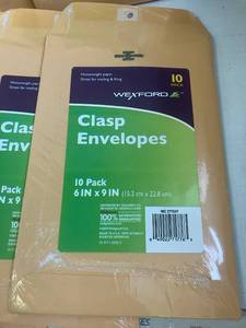 6 x 9 Envelopes