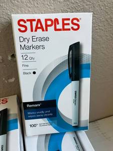 Staples Dry Erase Markers