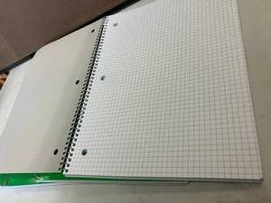 Graph Ruled Notebooks