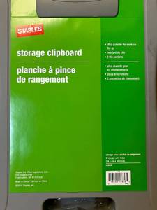 Storage Clipboards