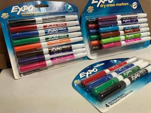 Expo Fine Tip Dry Erase Markers