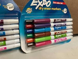 Expo Fine Tip Dry Erase Markers