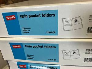 Two Pocket Folders