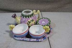 lot 39 image: Put together Play Tea set