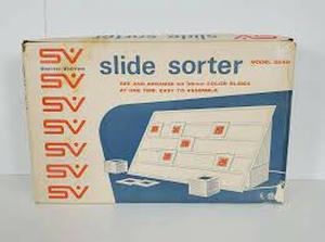 lot 25 image: Vintage Smith-Victor Slide Sorter Model SS40 Holds Up To 40 35mm Slides