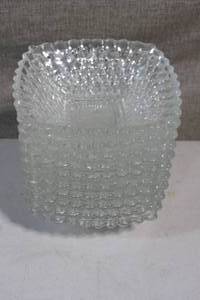 lot 56 image: Set of 10 Square Crystal Dishes