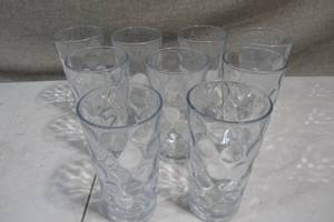 lot 113 image: Lot of 9 Collins Glasses