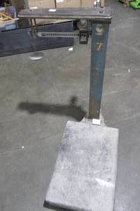 lot 125 image: Industrial Flour Bag Scale, Portable