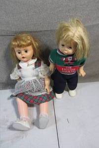 lot 128 image: 2 Large Dolls