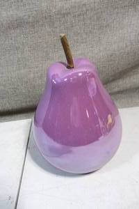 lot 147 image: Super Fancy Large Ceramic Purple Pear