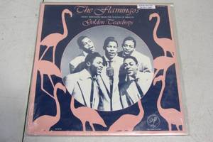 lot 212 image: The Flamingos-Golden Teardrops-1963-Vinyl LP Record-SEALED