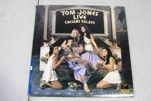 lot 217 image: Tom Jones-Live Caesars Palace-1971-Vinyl LP Record