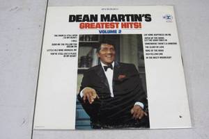 lot 231 image: Dean Martins-Greatest Hits Volume 2-1968-Vinyl LP Record