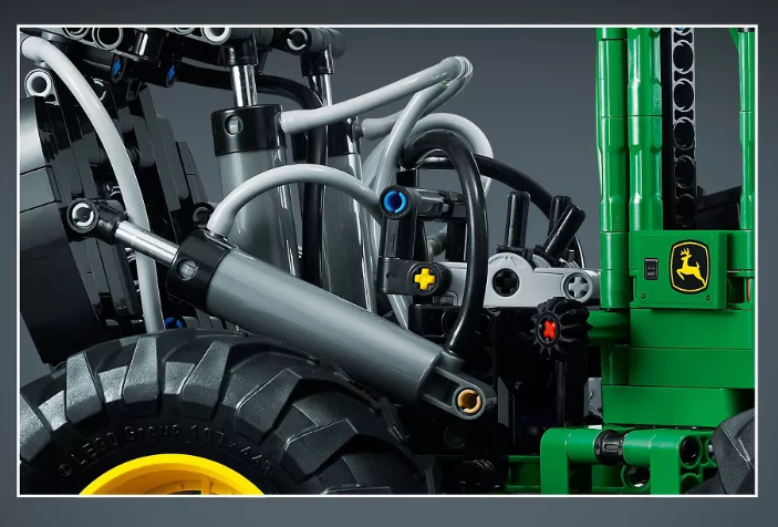 lot 11 image: LEGO Technic LEGO Technic John Deere 948L-II Skidder Tractor Toy