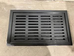 lot 190 image: THE REFINED FELINE Litter Catch for The Refined Litter Box Enclosure Cabinet in Black Espresso