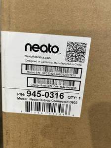 lot 208 image: Neato Robotics D6 Connected Laser Guided Robot Vacuum for Pet Hair