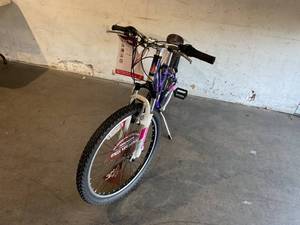 lot 21 image: Schwinn Girls Ranger 24 Inch Purple Mountain Bike