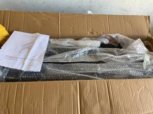 lot 282 image: TMEE 1-3 Step Outdoor Handrail for Concrete Steps or Wooden Stairs