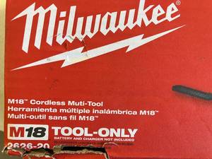 lot 215 image: Milwaukee M18 18V Lithium Ion Cordless 18,000 OPM Orbiting Multi Tool