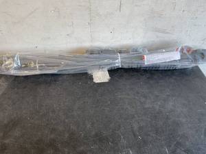 lot 287 image: Gray 55 Inch Retractable Mesh Baby Gate