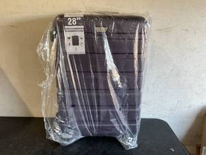 lot 352 image: Coolife Set of 3 Purple Spinner Hardshell Lightweight Suitcases
