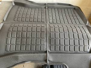 lot 382 image: SUPER LINER 4-Piece Floor Mats for Tesla Model 3