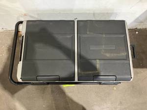 lot 3 image: BODEGACOOLER 100 Quart (95L), 1224V DC and 100-240V AC Black Car RefrigeratorRV Portable Freezer