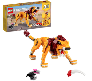 lot 63 image: LOT OF 2 LEGO CREATOR - Wild Lion and Off-Road Buggy