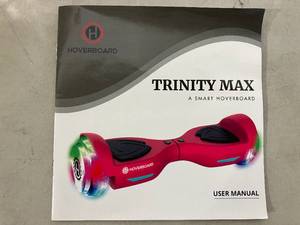 lot 73 image: Trinity Max Black Hoverboard for Kids with 6.5 Full Colorful Wheels and Music Speakers