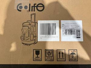 lot 80 image: Coolife 2-Piece 30 Inch Rolling Duffel Travel Duffel Bag