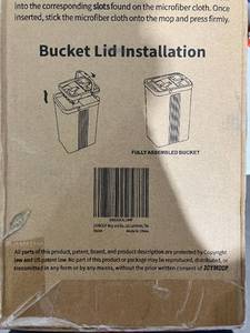 lot 87 image: JOYMOOP Mop and Bucket with Wringer Set