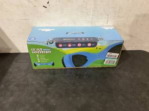 lot 36 image: GOTRAX 6.5 Inch Blue Lil Cub Hoverboard for Kids