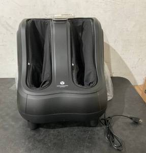 lot 50 image: Expansion Wellness Shiatsu Heated Foot and Calf Massager Machine