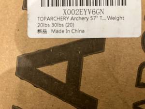 lot 413 image: TOPARCHERY Archery 57 Inch Black Takedown Youth Recurve Bow