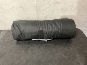 lot 458 image: ABOUT THE FIVE Waterproof Charcoal Camping Blanket with Inflatable Pillow