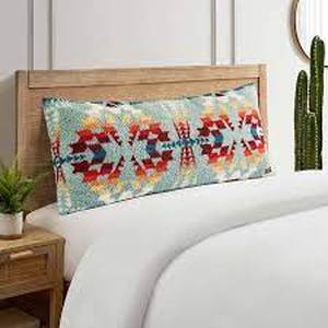 lot 2 image: Pendleton Oversized Sherpa Bolster Pillow - Legend Lake