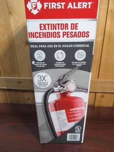 lot 15 image: First Alert Heavy Duty Professional Grade Fire Extinguisher, 5 lbs