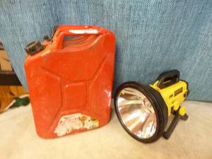 lot 78 image: Jerry Can and Light
