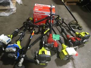 lot 26 image: Lot of assorted Law-care Tools customer returns used review pictures