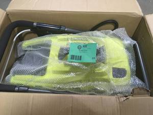 lot 31 image: Ryobi 13 in AC mower customer returns see pictures