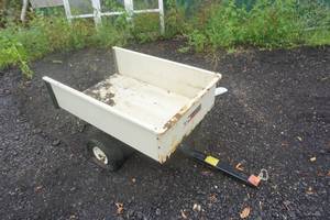Agri Fab Model HD 1000 Garden Tractor ATVUTV Utility Trailer