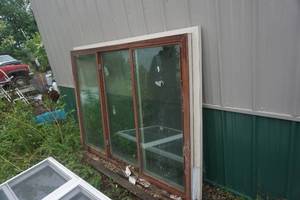Large 3 Panel Crank Out Window With Screens