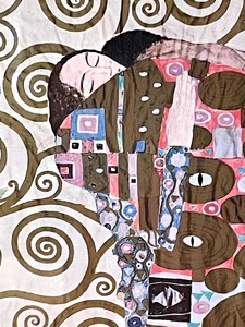 lot 143 image: The Accomplishment Framed Print by Gustave Klimt