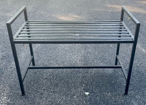 lot 158 image: Metal Bench