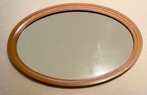 lot 199 image: Wooden Framed Mirror