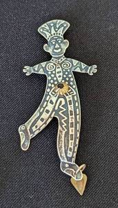 lot 226 image: Whimsical Sterling Silver Brooches