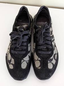 lot 94 image: Pair of Coach Tennis Shoes