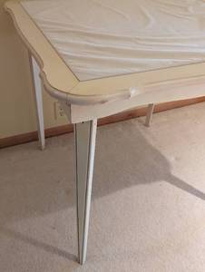 lot 247 image: Vintage Wood Folding Card Table