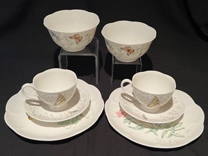 lot 207 image: Lenox Butterfly Dishes
